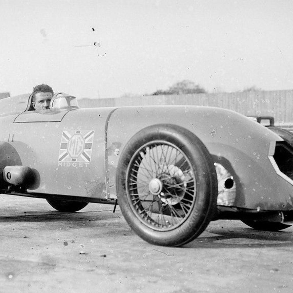 Vintage car photo - before restoration